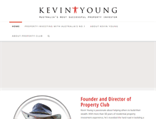 Tablet Screenshot of kevinyoung.com.au